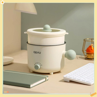  Nồi Lẩu Mini Đa Năng OZHU   YUESLILA  2 Nấc Nhiệt Kèm Giá Hấp 