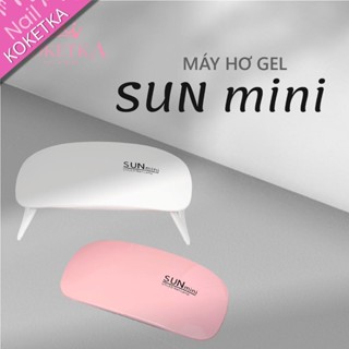  Máy Hơ Gel Mini 6 Đèn LED SUN UV Hơ Khô Móng Tay Móng Chân 2 Màu 