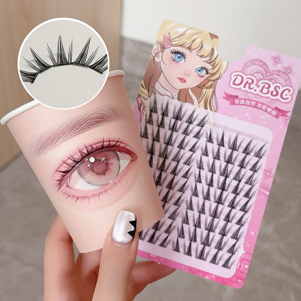C Curl 11-14mm Cụm mi DIY Cá nhân Anime Lash dành cho người đam mê mi hoặc người mới bắt đầu