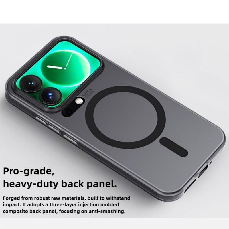 Ốp Điện Thoại Mờ Cho Xiaomi 17 Pro Max Vỏ Hút Từ Tính Cho Xiaomi 15 Ultra 15s Mi 14 14T Pro Vỏ Bảo V