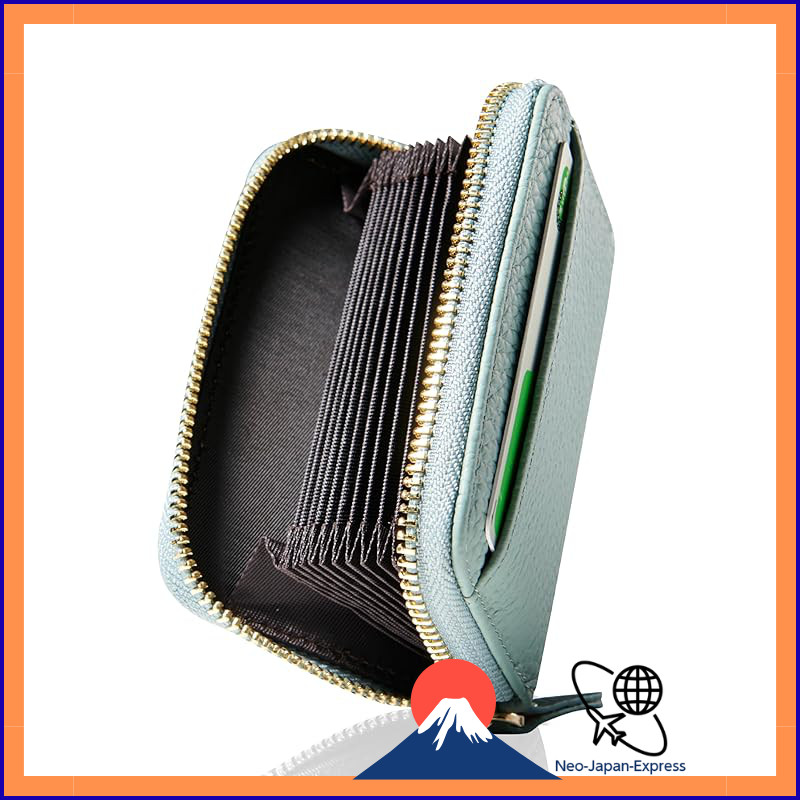 [NEESE] RFID Blocking Credit Card Holder - Large Capacity Accordion Wallet for Men and Women (Holds 