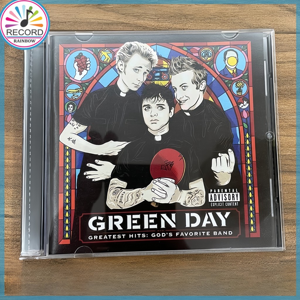 Những bản hit hay nhất của Green Day: CD ban nhạc yêu thích của Chúa Album mới [Đã niêm phong] OTSET