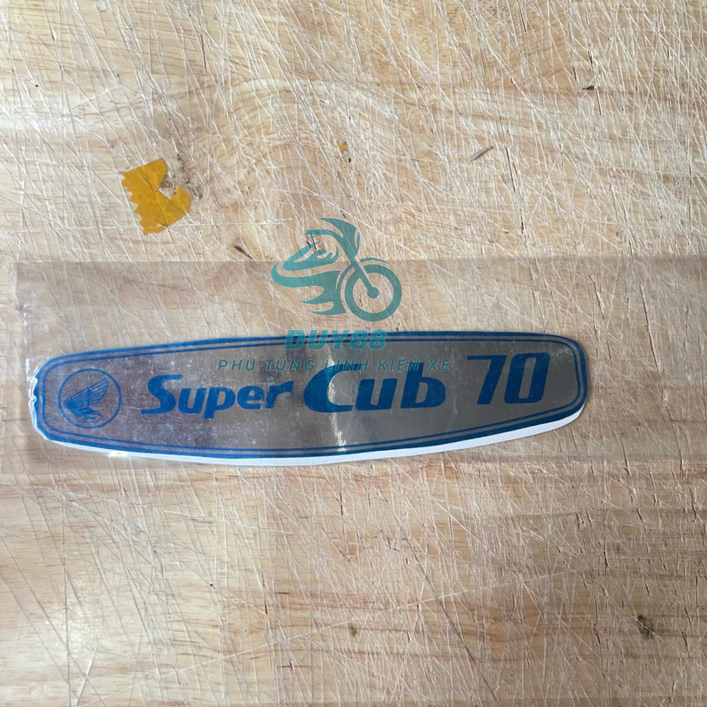 [DH] Tem xe cup 78-79 70 2 mảnh màu xanh