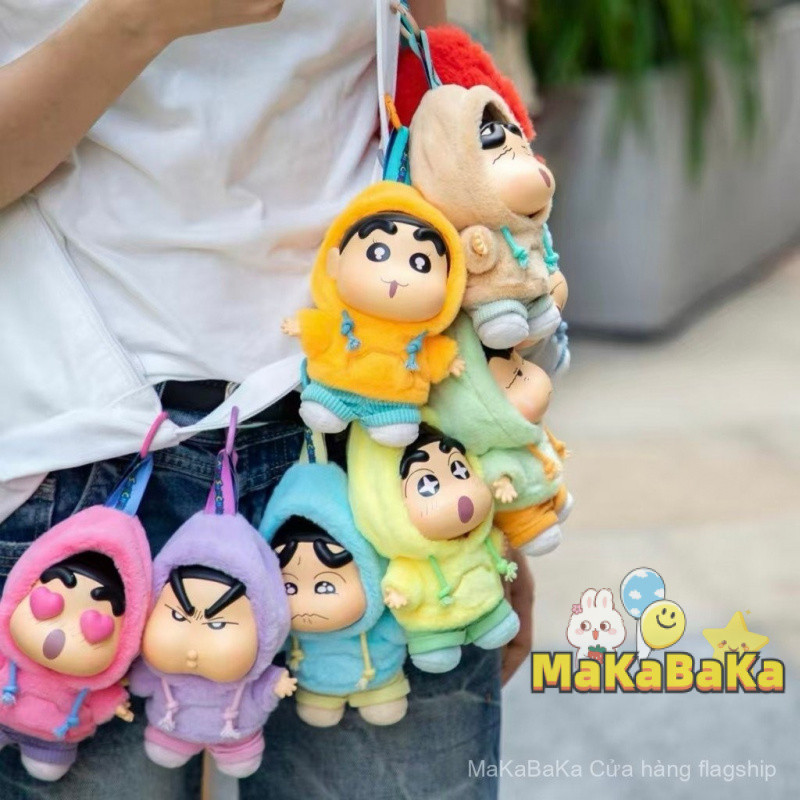 Giảm Giá [Chính Hãng] Crayon Shin-Chan Cảm Xúc Dopamine Vinyl Búp Bê Sang Trọng Tình Yêu Trí Não Cra