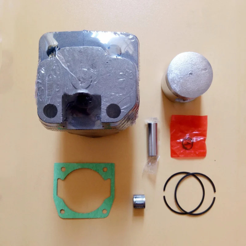 1E43F BỘ XI LANH 43MM W / GASKET FITS ZENOAH G455 AVS 4500 G4500 45CC ZYLINDER PISTON RING PIN CLIPS