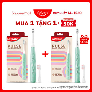 Bàn chải điện Colgate PULSE công nghệ sóng âm, sạch mảng bám gấp 5 lần, pin 60 ngày