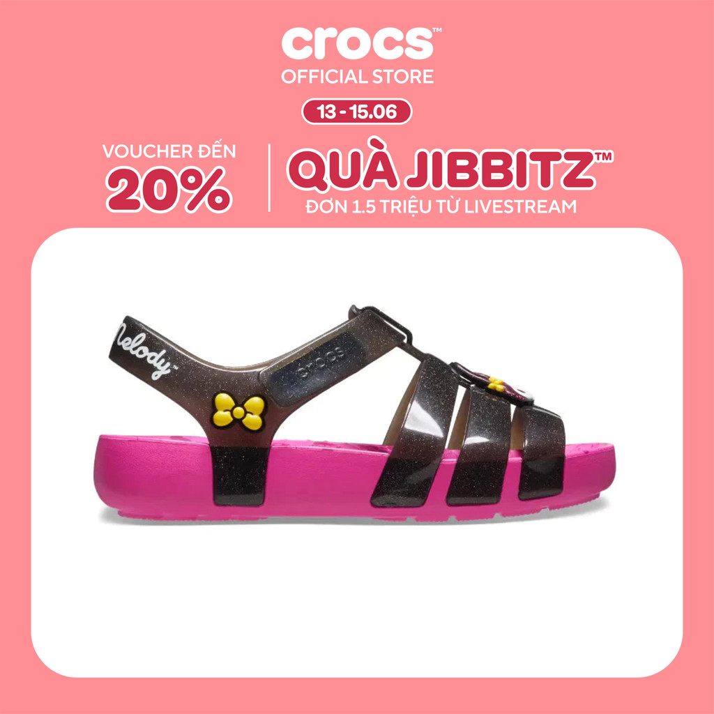 Xăng Đan Trẻ Em Crocs Isabella My Melody & Kuromi - 210114-90H