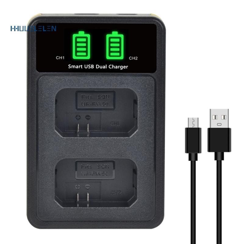 Bộ sạc kép NP-FW50 NP-FW50 Bộ sạc kép cho NP-FW50