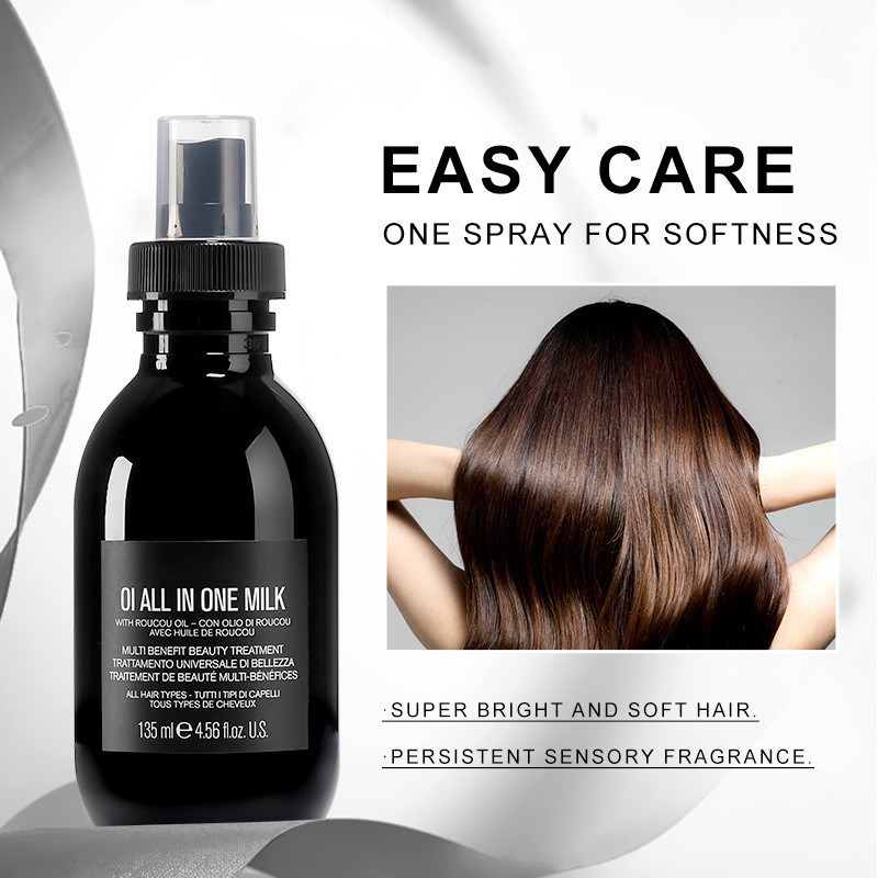 Hair Hair Hair Milk All-in-One Milk Hair Conditioner Spray No-Ring Smoothing Frizz Smoothing Remove 