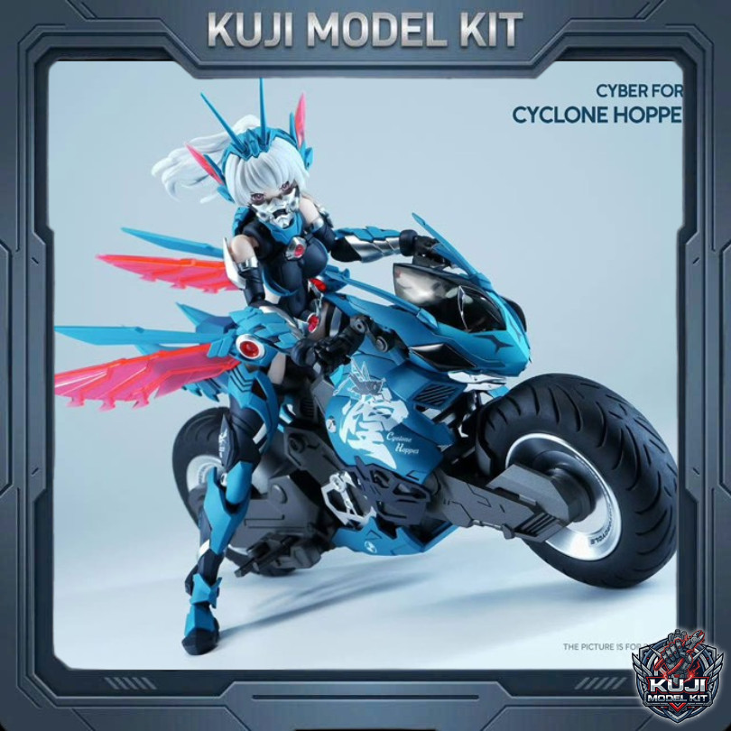 CÓ SẴN - MÔ HÌNH LẮP RÁP NUKE MATRIX FANTASY GIRL CF08 CYCLONE HOPPER YIP FUNG SIM