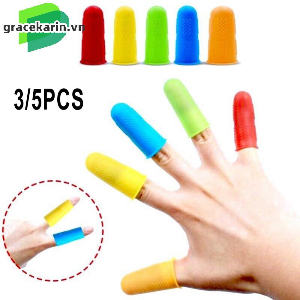 Silicone Finger Protector Sleeve for Ironing Finger Cracking Anti slip Anti Burn