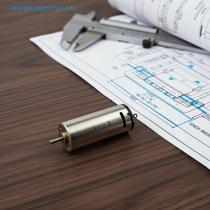 Unewtyu Mini N60 DC Motor 1.5 đến 3V Độ chính xác cao 11000 vòng / phút cho các nhà sản xuất robot D