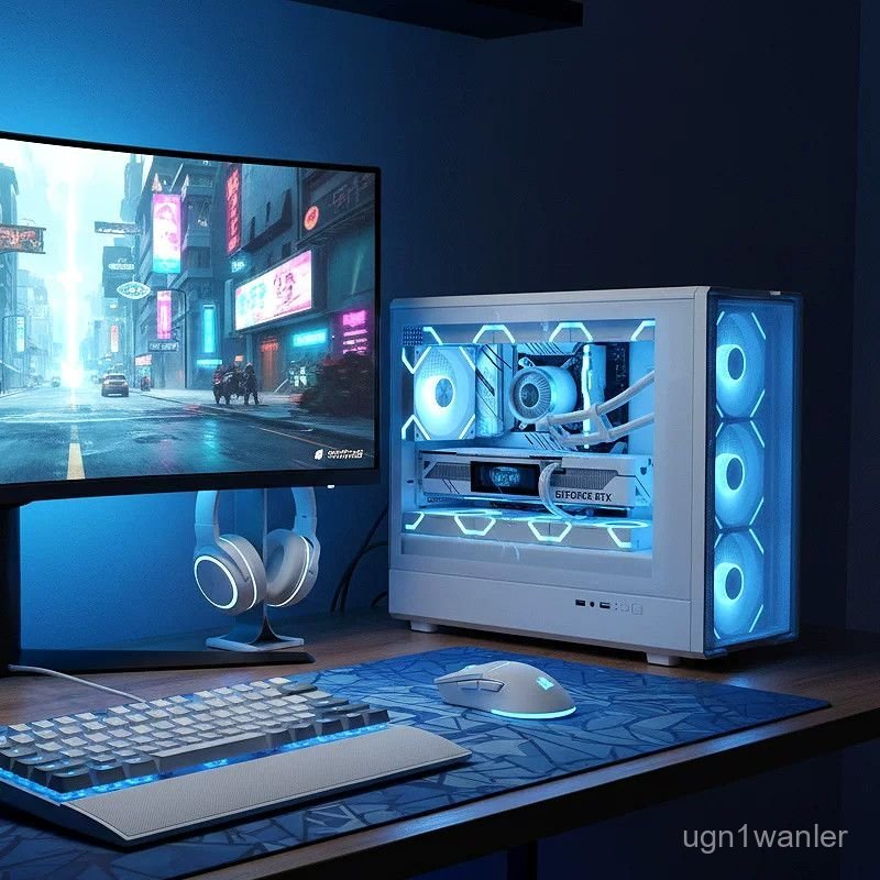Bộ máy tính bàn PC gaming đồ họa core i5 card rời RTX 4060 cây máy tính livestream dựng phim thiết k