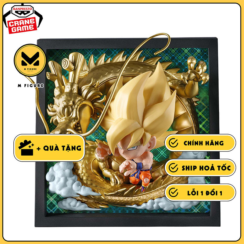MÔ HÌNH Son Goku SSJ - Dragon Ball Z - 10th Rare, 10th Anniversary (Bandai Spirits) FIGURE CHÍNH HÃN