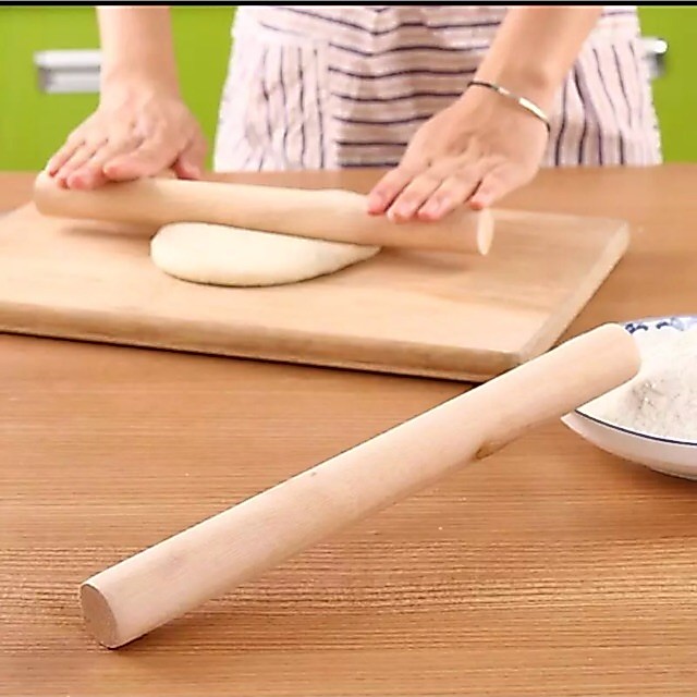 Cây Lăn Bột Gỗ loại đẹp 30cm
