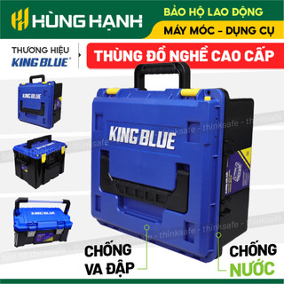 Thùng đựng đồ nghề nhiều kích thước KingBlue KHD4212/ KHD4216/ KHD4233 Hộp Nhựa ABS đựng máy, đồ nghề, Chống va đập
