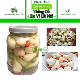 Hành Muối Chua Ngọt Hũ 1kg Hành Bắc ( SIÊU NGON LUÔN )