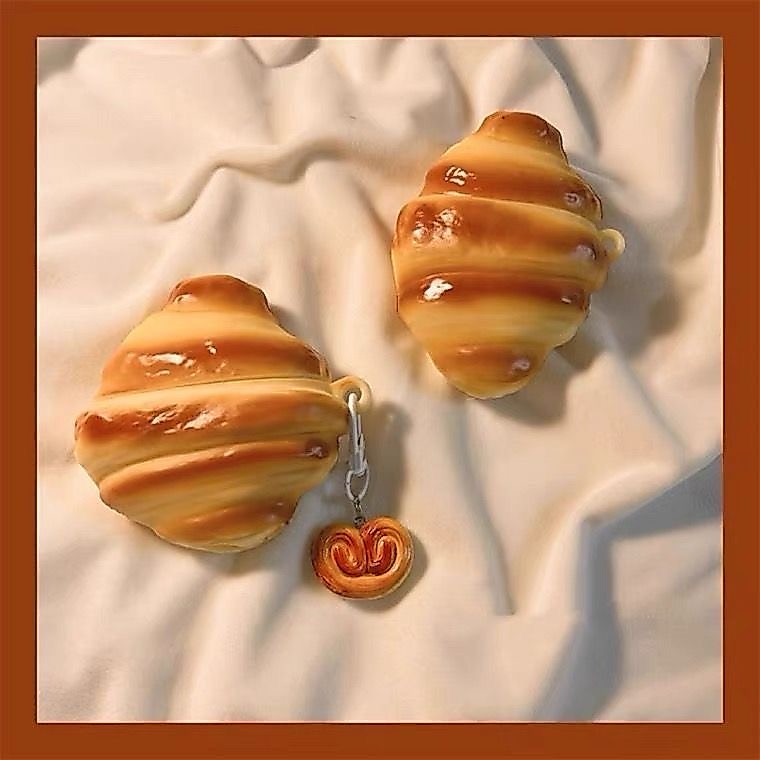 For Anker Soundcore Liberty 4 NC Case 3D Cute Ghost Bread Pendant Silicone Soft Case Soundcore Liber