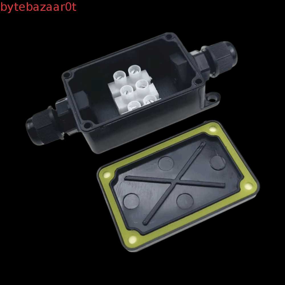 Hộp nối BYTEBAZAAR, Đầu nối cáp chống nước 3mm-6.5mm, Lắp đặt dễ dàng Chống bụi IP66 Hộp nối IP66 kí