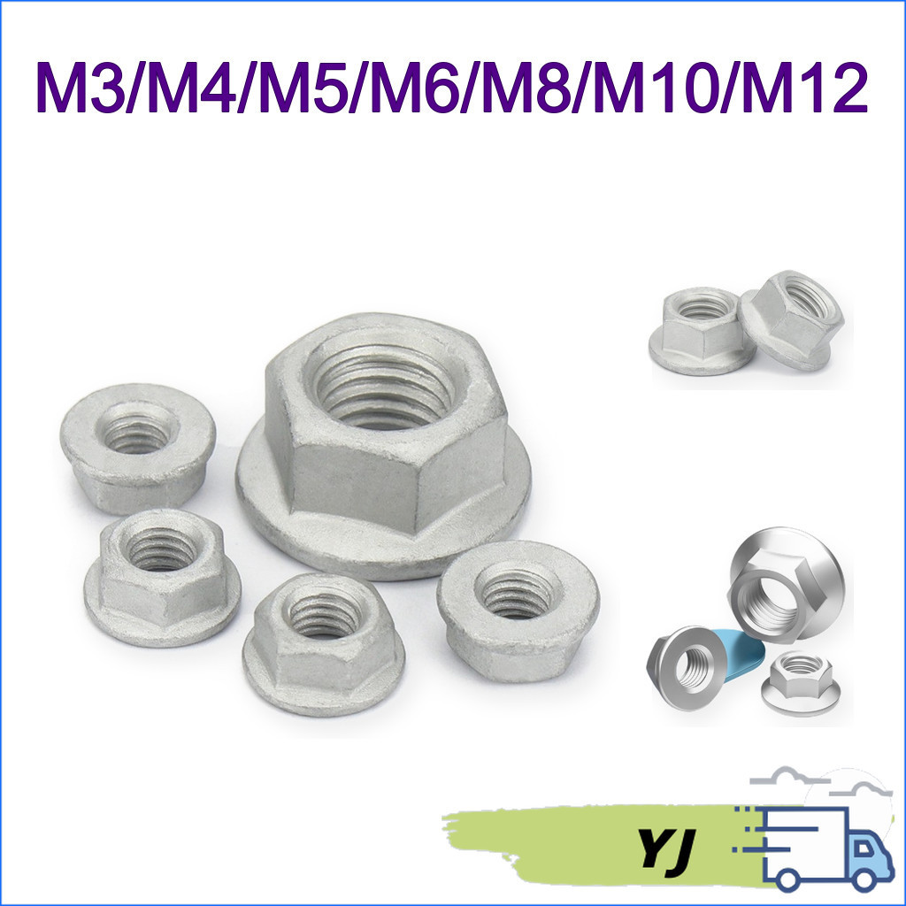 Đai ốc liền long đền /Tán liền long đền Tán Hở M3-M12 inox 304[YJ-2]