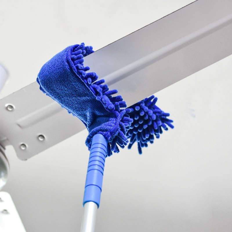 TQ~Household long-handled retractable ceiling fan cleaning brush, dust removal brush, ceiling chande