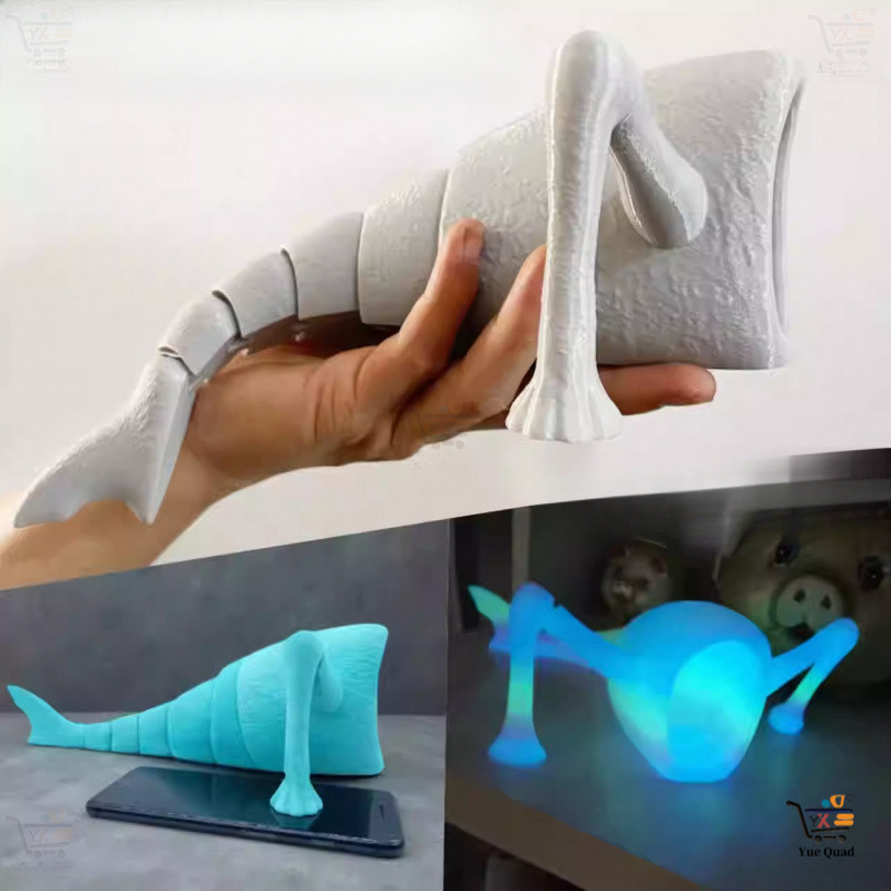 Deep-Sea Mini-Air Lớn Sea Eater Sea Monster Model Joint Di Động 3D In Deep-Sea Beast Hand-Made Quà T