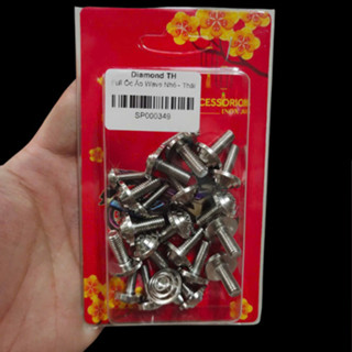  Bộ Ốc Salaya Full Dàn Áo Thái Ốc Inox 304 Gắn Ex,Win,Win X,Wave,Dr,Si,Fu,Var,AB,Mio,Satria,Sonic,Vision Phụ Kiện Xe Máy 