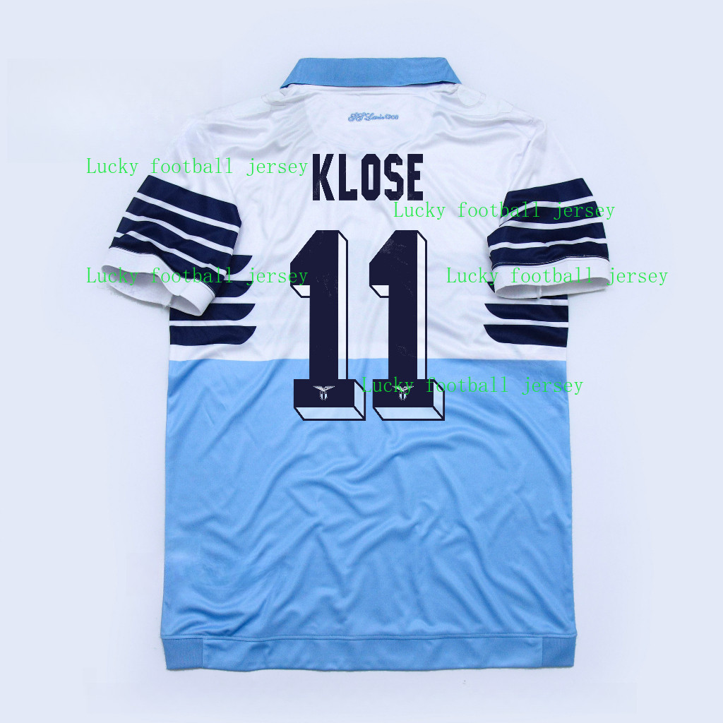 2014 / 15 Sân nhà Lazio Áo bóng đá cổ điển chất lượng cao s-xxl
