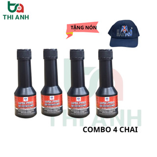    MAXPRO - 4 Chai    Dung Dịch Vệ Sinh Buồng đốt - Súc Béc Xăng Cho Xe Máy -   75ml   Chính Hãng 