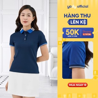 [Đồng giá] Áo Polo Nữ Yody chất liệu Polyester dệt tổ ong thấm hút mồ hôi khử mùi thoáng mát APN6280
