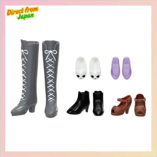 [Direct from Japan] Takara Tomy Licca-chan LG-02 adult shoes set, dress-up, plaything toy, 3 years o