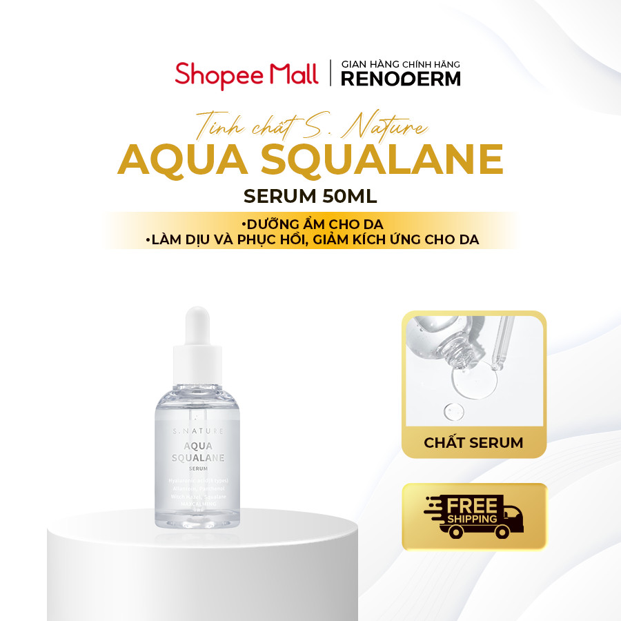 Tinh Chất Cấp Ẩm S.Nature Aqua Squalane 50ml | BigBuy360 - bigbuy360.vn