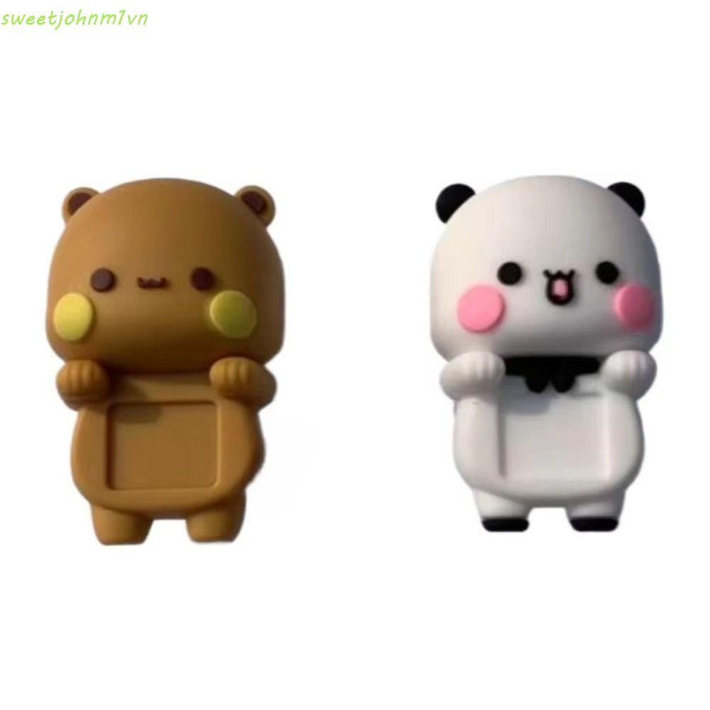 SWEETFASHION 1 cái / 2 cái Đồ trang trí điện thoại di động Yier Bubu, Đồ trang trí để bàn Hoạt hình 
