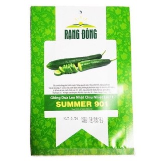 Dưa Leo Nhật Chịu Nhiệt Trái Dài 901 (0.5g) , làm vườn đơn giản