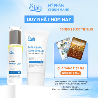  Combo Tiện lợi 1 Slab 2pcs - Xịt khoáng CICI Kem chống nắng Slab - Mỹ Phẩm Dưỡng Da Slab 