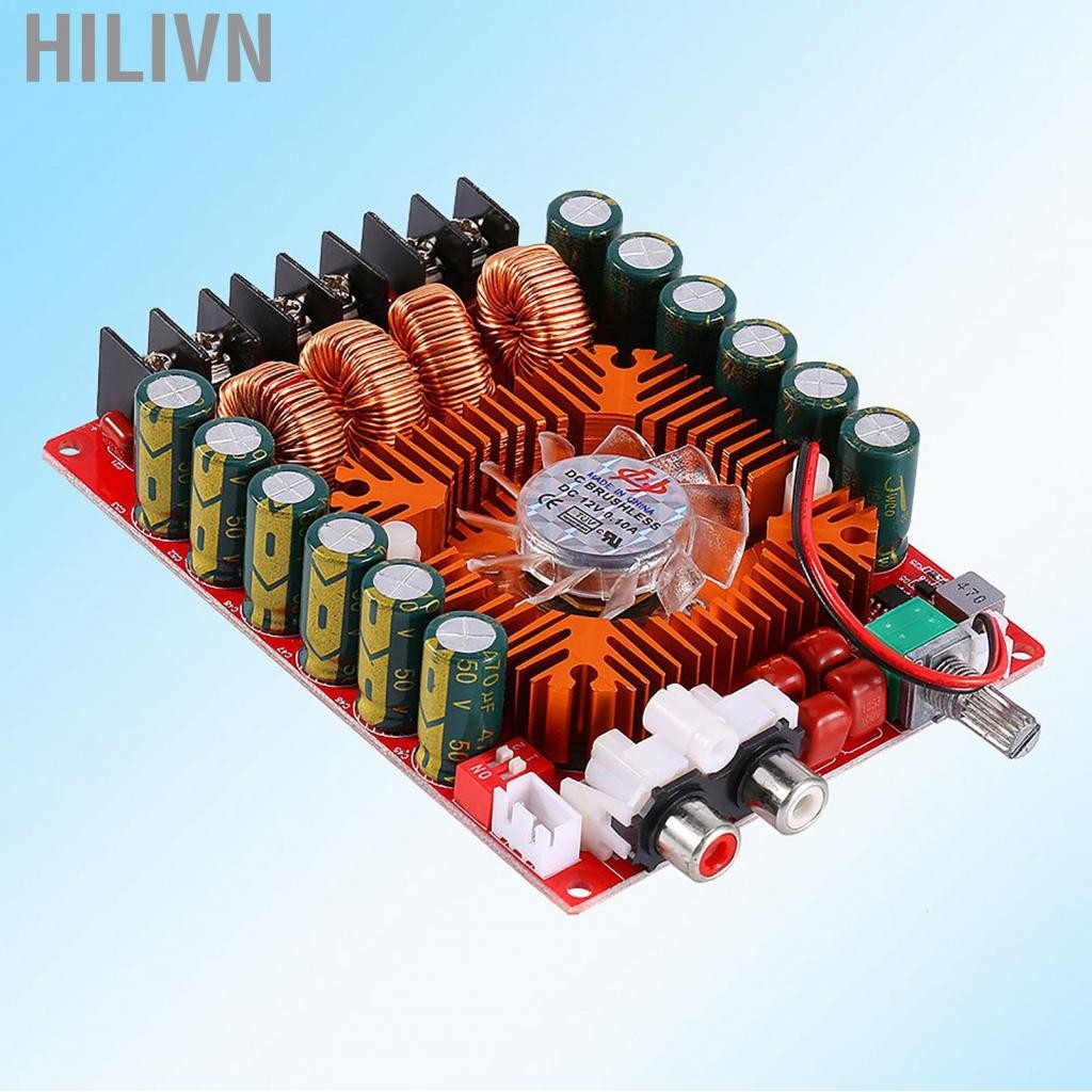 hilivn Jiaocha TDA7498E 160W + 160W Mô-đun bảng mạch khuếch đại âm thanh nổi kênh công suất cao