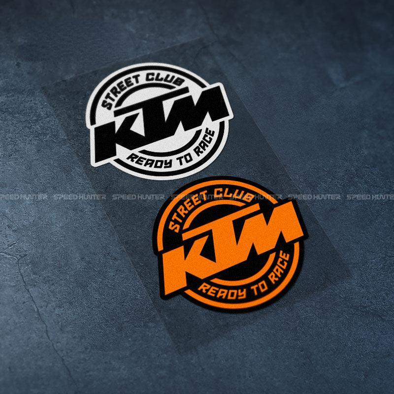 KTM stickers, DUKE390, RC390, DUKE790 motorcycle fuel tank decorative reflective stickers