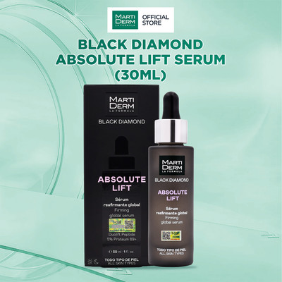 Tinh Chất Dưỡng Ẩm, Hỗ Trợ Săn Chắc Da - MartiDerm Black Diamond Absolute Lift Serum 30ml