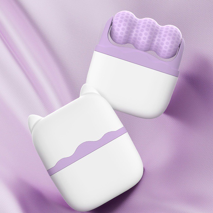 [Hàng có sẵn] ICE ROLLER ICE ROLLER Double-Headed ICE ROLLER Two-In-One ICE Packer Beauty Massage Fa