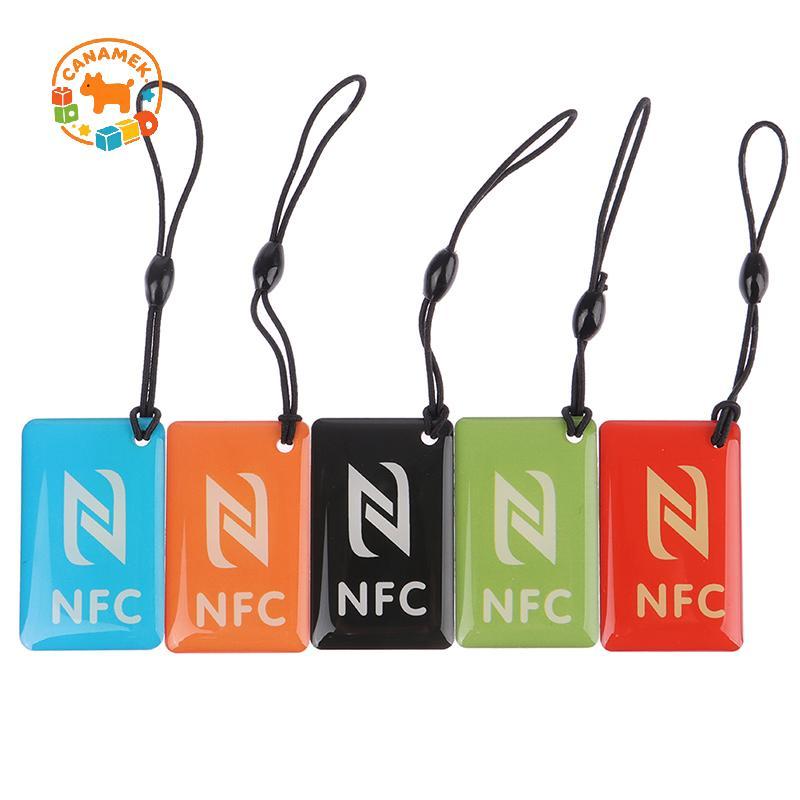 CANAMEK NFC dính nhỏ giọt thẻ NTAG213 Thẻ thông minh 148bytes cho tất cả điện thoại hỗ trợ NFC Thẻ k
