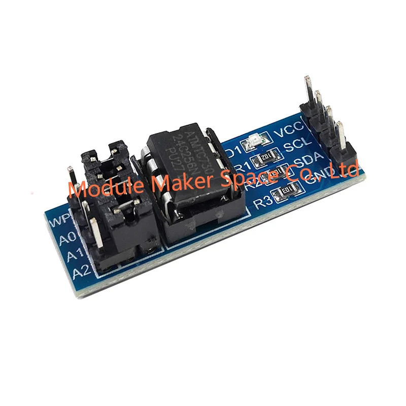 H AT24C256 Serial EEPROM I2C Giao diện EEPROM Mô-đun lưu trữ dữ liệu EEPROM AT24C02 AT24C04 AT24C08 