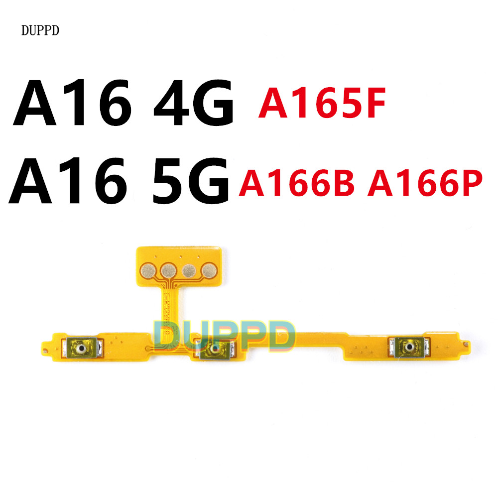 Nút tắt nguồn & Nút âm lượng Cáp mềm cho Samsung Galaxy A16 5G SM-A166P A166P A166B A16 4G A165F