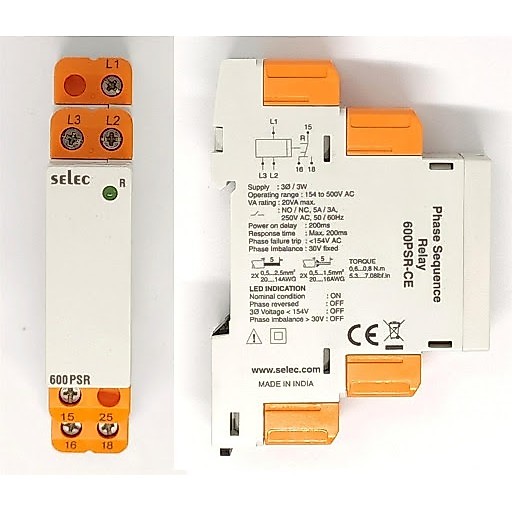 Rơle bảo vệ pha SELEC 600PSR