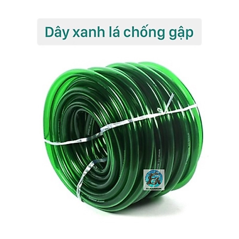 [1 mét] Ống dây dẻo xanh lá chống gập