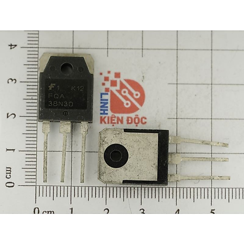 [Combo 3 chiếc] FQA38N30, 38N30 Mosfet Kênh N 38.4A 300V TO-3PN (tháo máy)