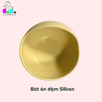 Bát ăn dặm BeBu Silicon Cao cấp cho bé