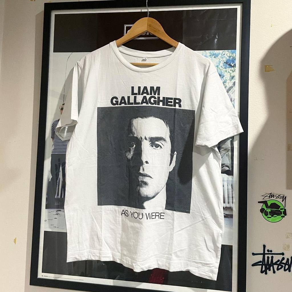 Anh Rock Liam gallagher Liam gallagher Oasis Band Rời Tất Cả Trận Đấu Nặng Cotton Nguyên Chất Unisex
