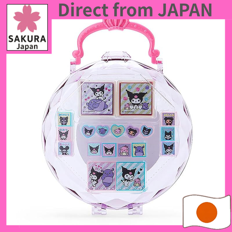Sanrio Character Stamp Set L - Hello Kitty, Cinnamoroll, Kuromi, My Melody / Stamp Set L / 897906/89