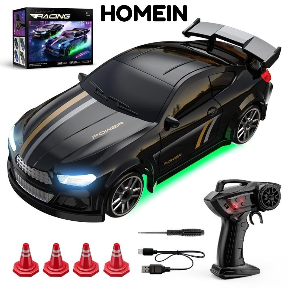 HOMEIN RC Racing Car, ESP System 2.4Ghz Drift RC Model Car, Desktop Play E84 E85 1 / 64 Cân Xe Điều 