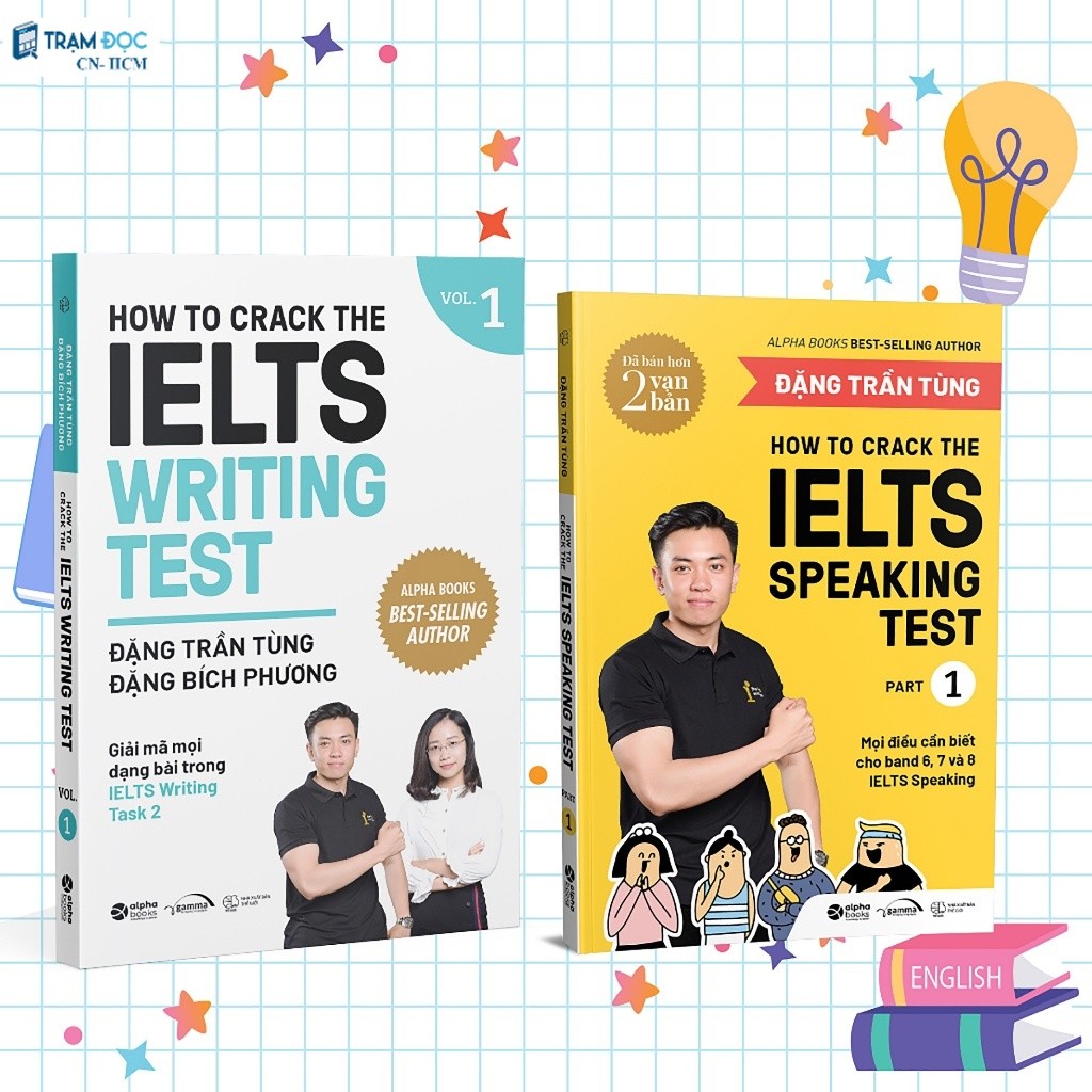 Sách - Combo How To Crack The IELTS Writing Test Vol.1 + How To Crack The IELTS Speaking Test - Part